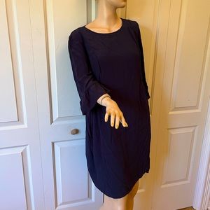 Boden 3/4 ruffle sleeve Cute Mini Dress with Pockets